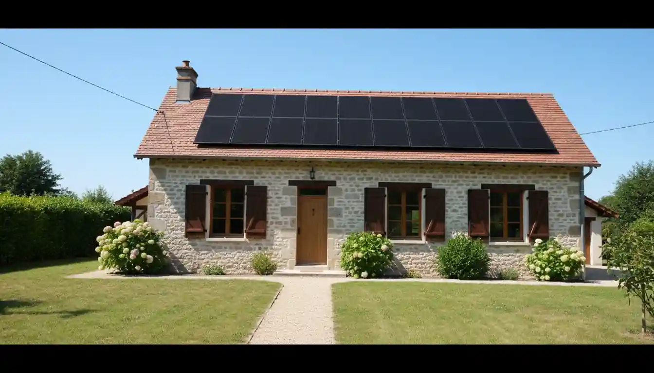 Installation de Panneaux Solaires à Haux, Bernet