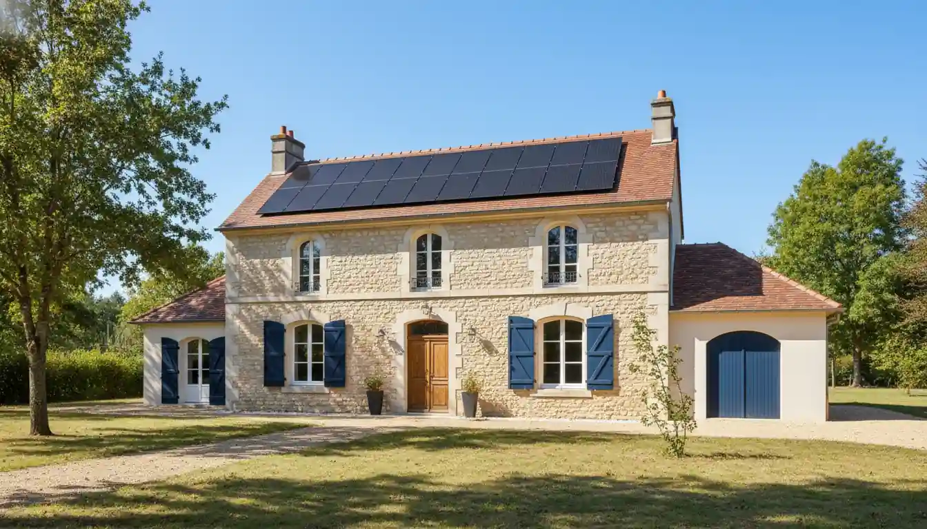 Installation de Panneaux Solaires à Haux, Lamothe