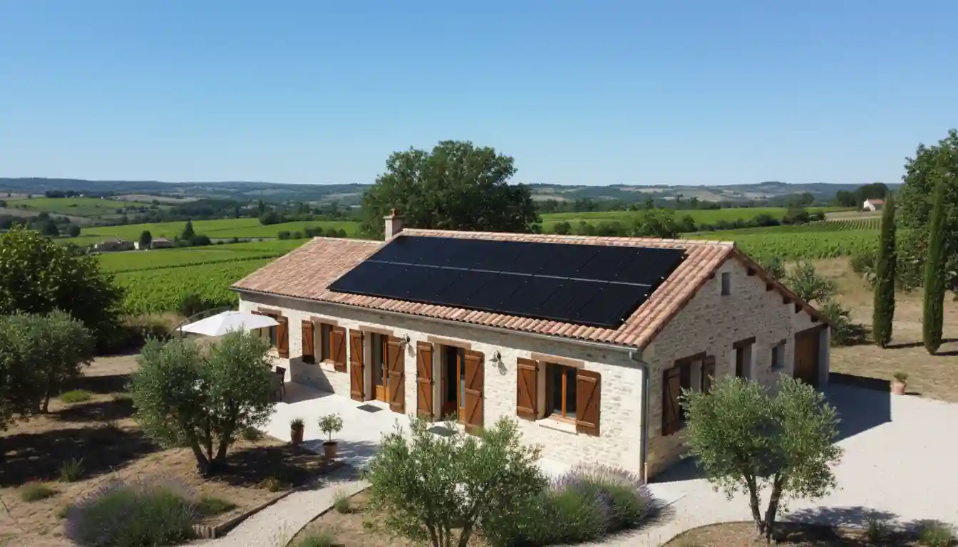 Installation de Panneaux Solaires à Haux, Le Tuquet